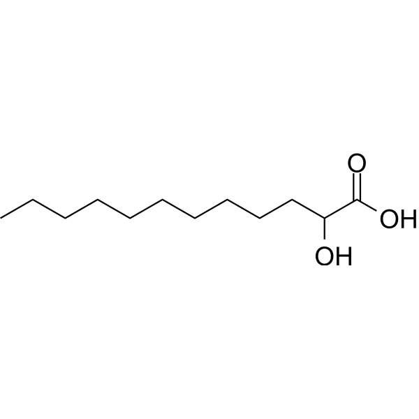 2-Hydroxydodecanoic acid ((±)-2-Hydroxydodecanoic acid) 2984-55-6